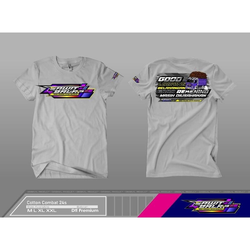 KAOS TRUCK SAWIT BALAP || KAOS TRUK SAWIT BALAP || KAOS SAWIT BALAP || BAJU KAOS TRUCK SAWIT BALAP |