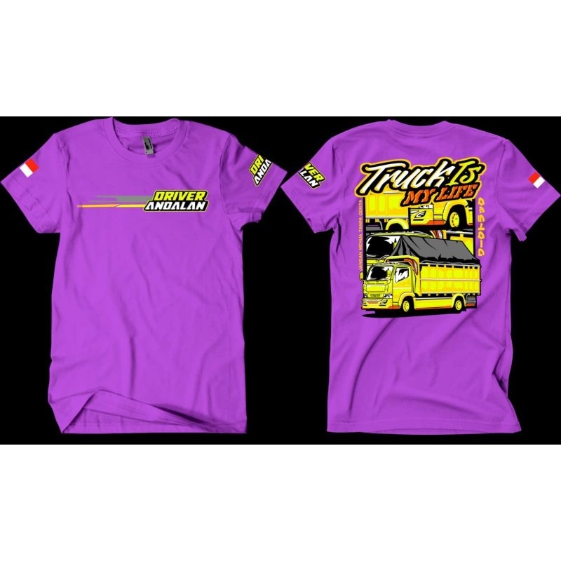 KAOS TRUCK DRIVER ANDALAN || KAOS TRUK DRIVER ANDALAN || KAOS DRIVER ANDALAN || BAJU KAOS TRUCK DRIV