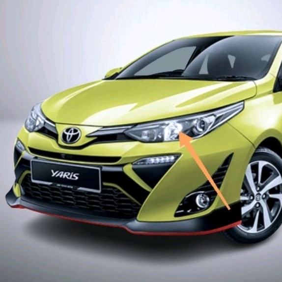 Mika kaca lampu depan headlamp mobil TOYOTA YARIS ORIGINAL