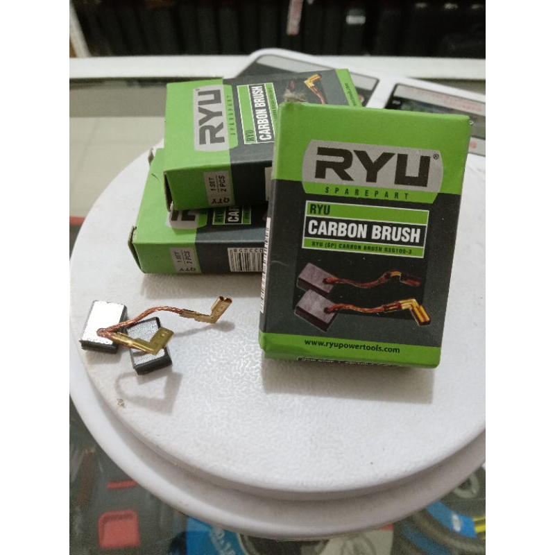 CARBON BRUSH RYU RSG 100-3 ARANG GERINDA MERK RYU
