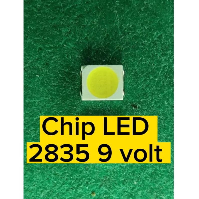 2835 Chip Led 9 Volt Chip Led 9 V 1 watt putih.