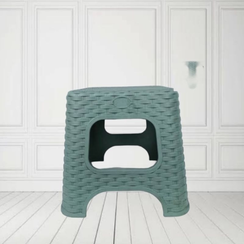 Wapolin kursi pendek kursi jongkok rotan - 021