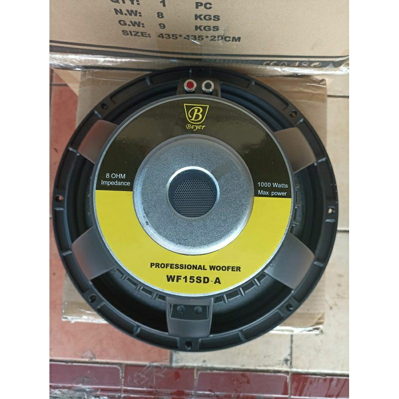 BEYER WF 15 SD-A SPEAKER BEYER ORIGINAL