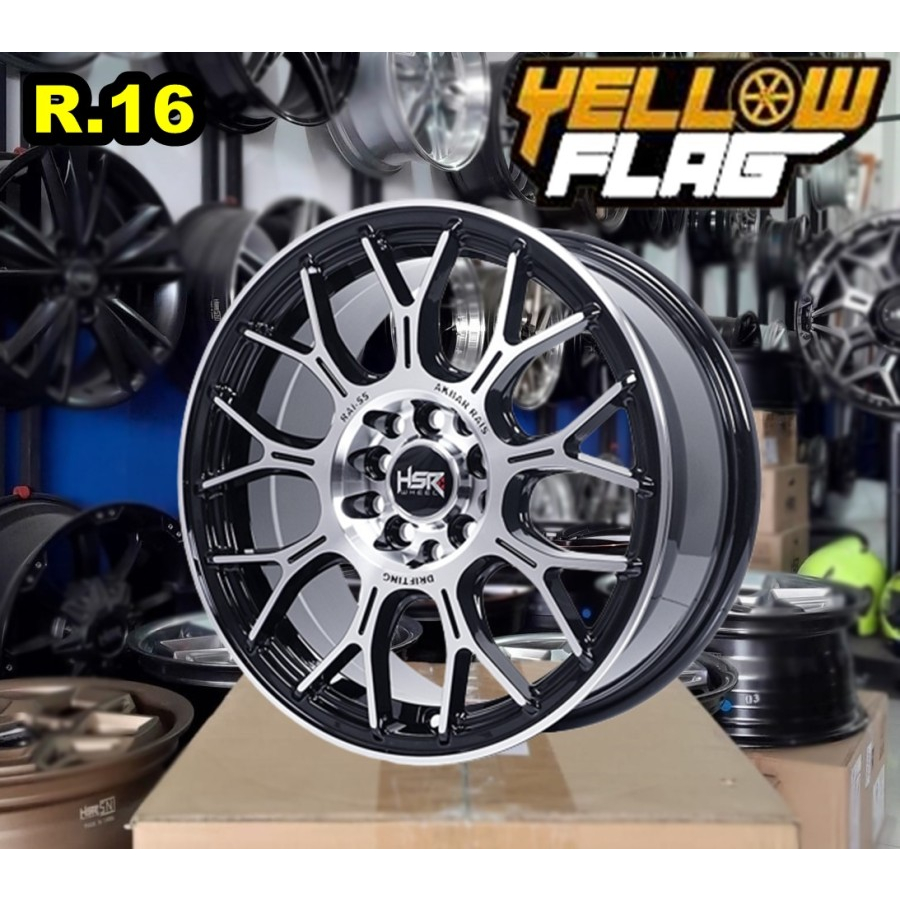 velg mobil racing ring 16 ertiga grandmax luxio sienta velg racing 16 hsr rai-s5