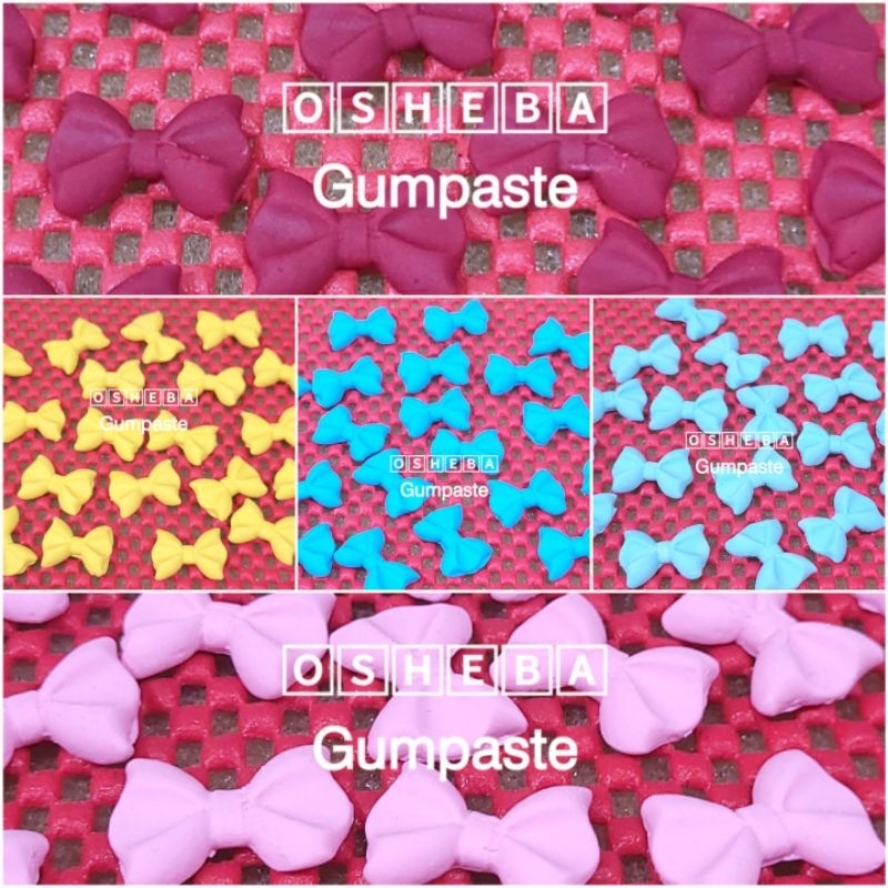 

osheba gumpaste hiasan pita 2cm