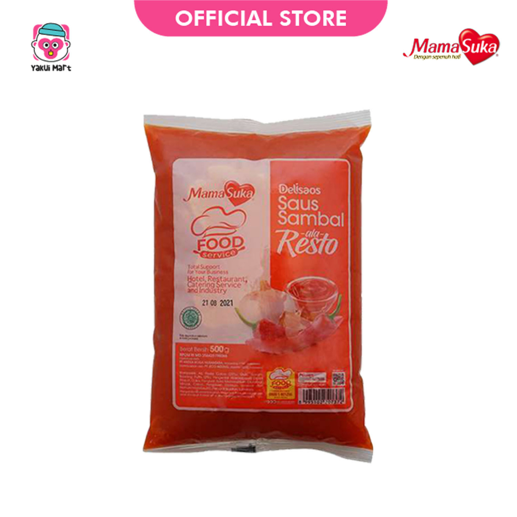 

Mamasuka Delisaos Saus Sambal Ala Resto 500g Chili Sauce