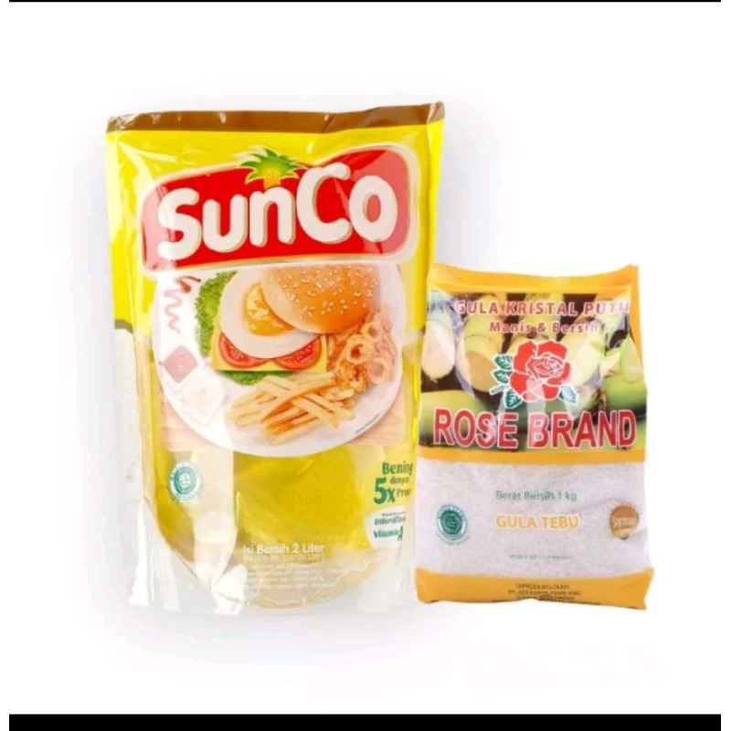 

paket sembako minyak dan gula