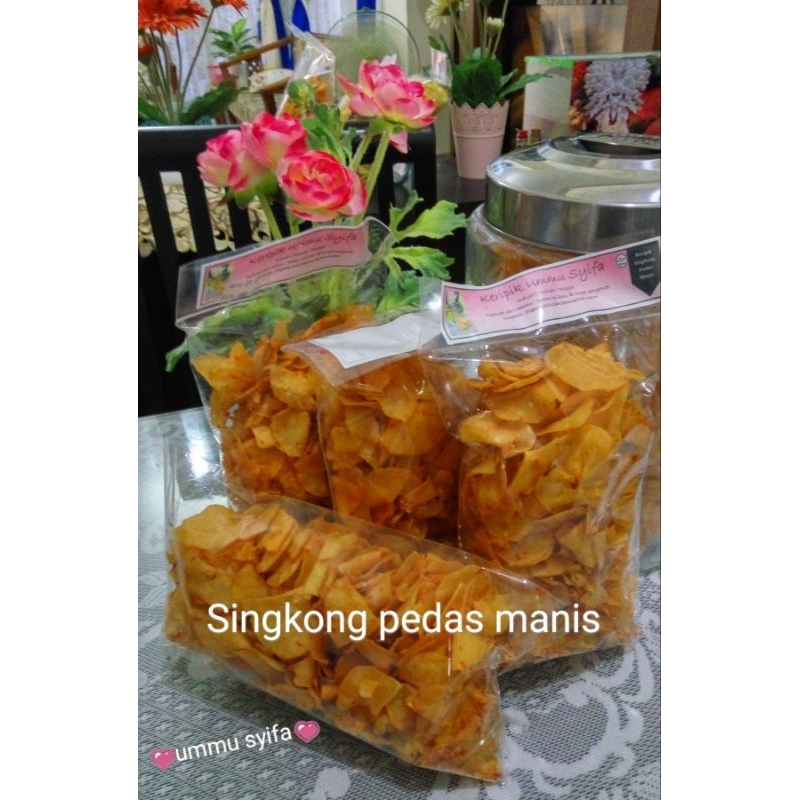 

Singkong pedas manis
