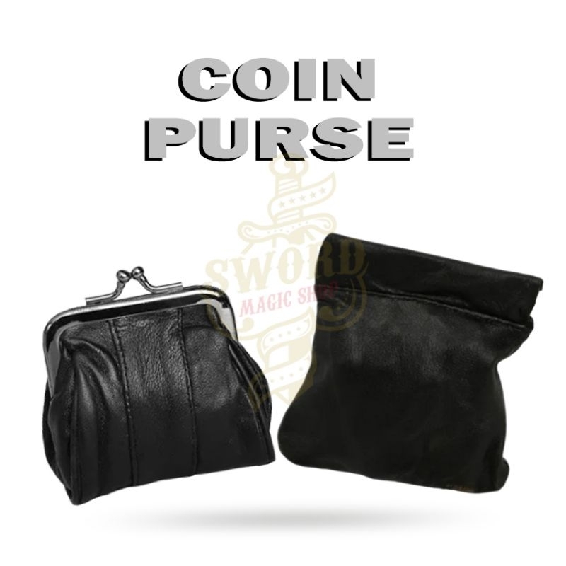 Alat Sulap Coin Purse - Coin Pouch - Sulap Dompet Koin - Aksesoris Sulap - Sulap Koin - Toko Sulap -
