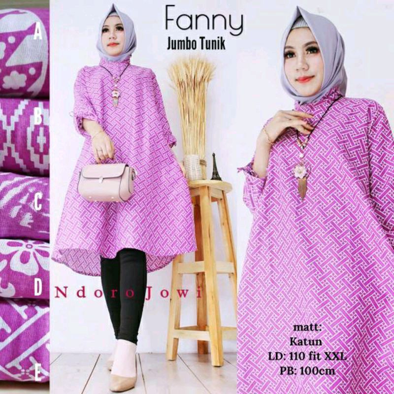Fanny Jumbo Tunik by Ndoro Jowi