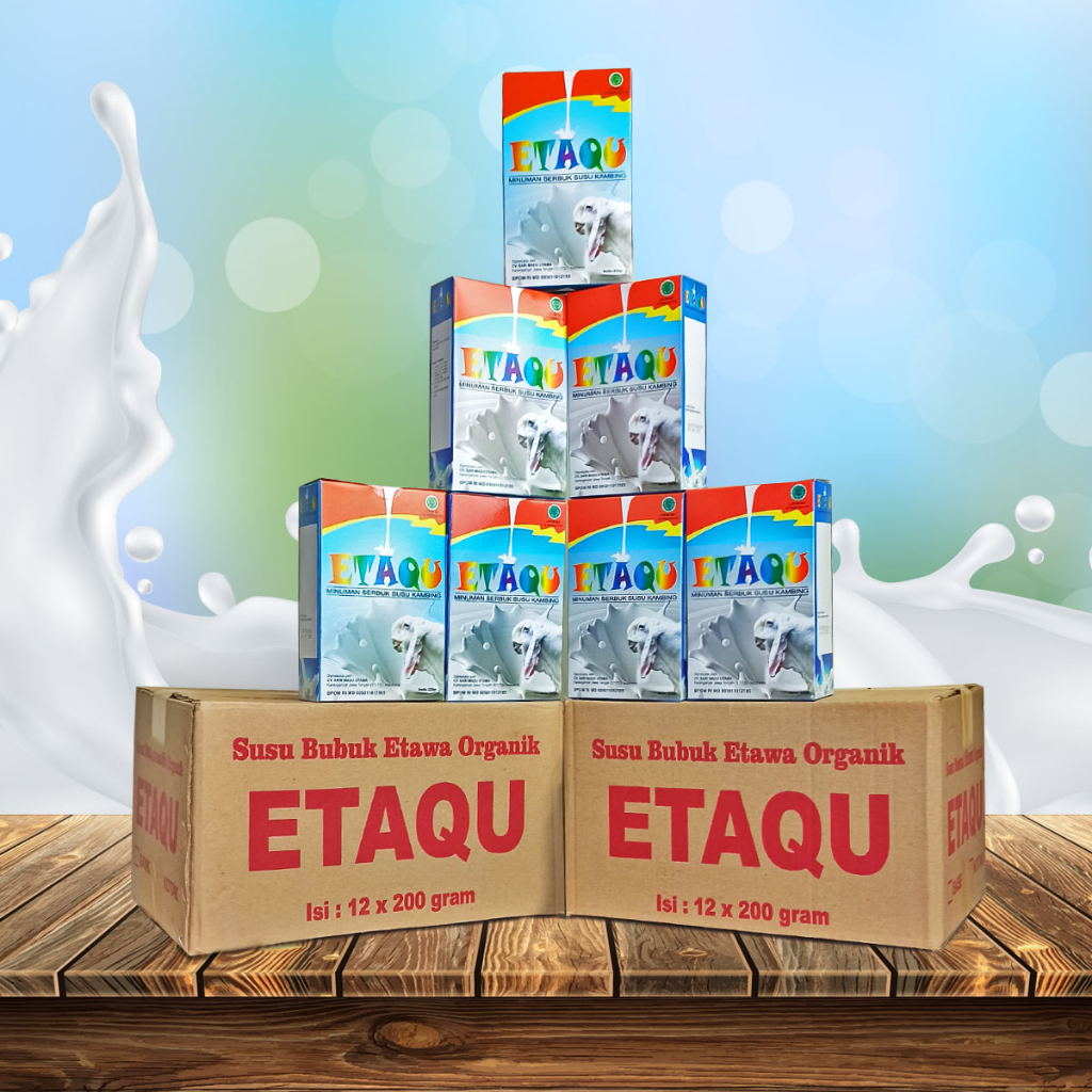 

Paket 8 ETAQU (2kg) - Susu Bubuk Kambing Etawa mengatasi berbagai penyakit