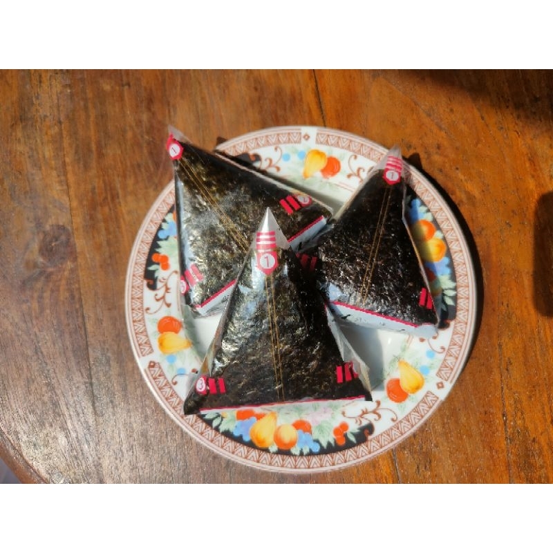 

onigiri chicken teriyaki