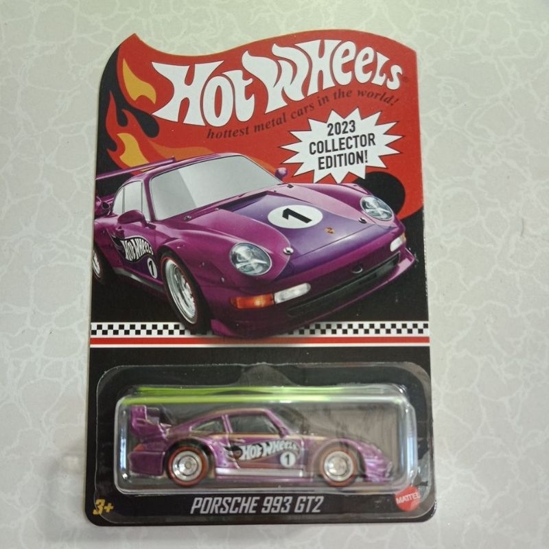 Hotwheels Collector 2023 Porsche 993 GT2 Free Protector