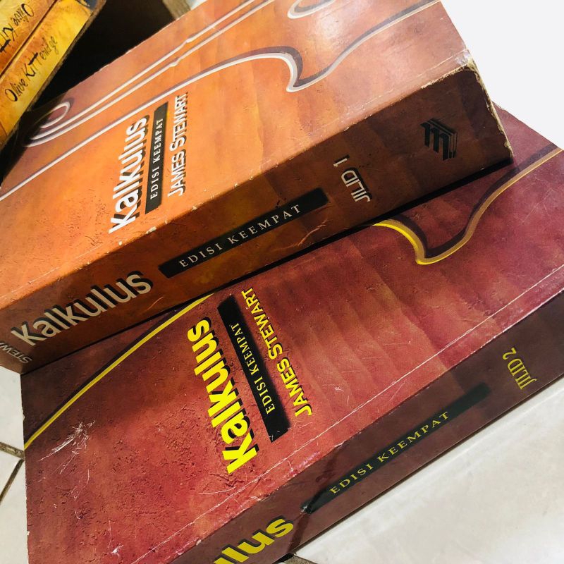 paket 2 buku Pendidikan. Kalkulus Jilid 1&2 edisi 4. James Stewart.
