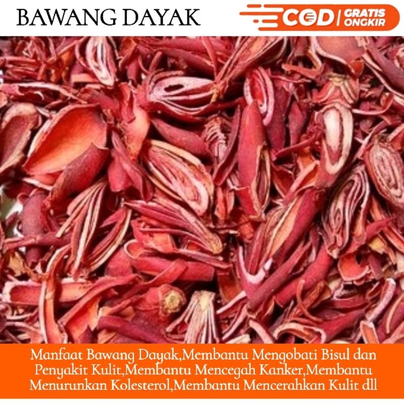 Bawang Dayak Kering 1kg