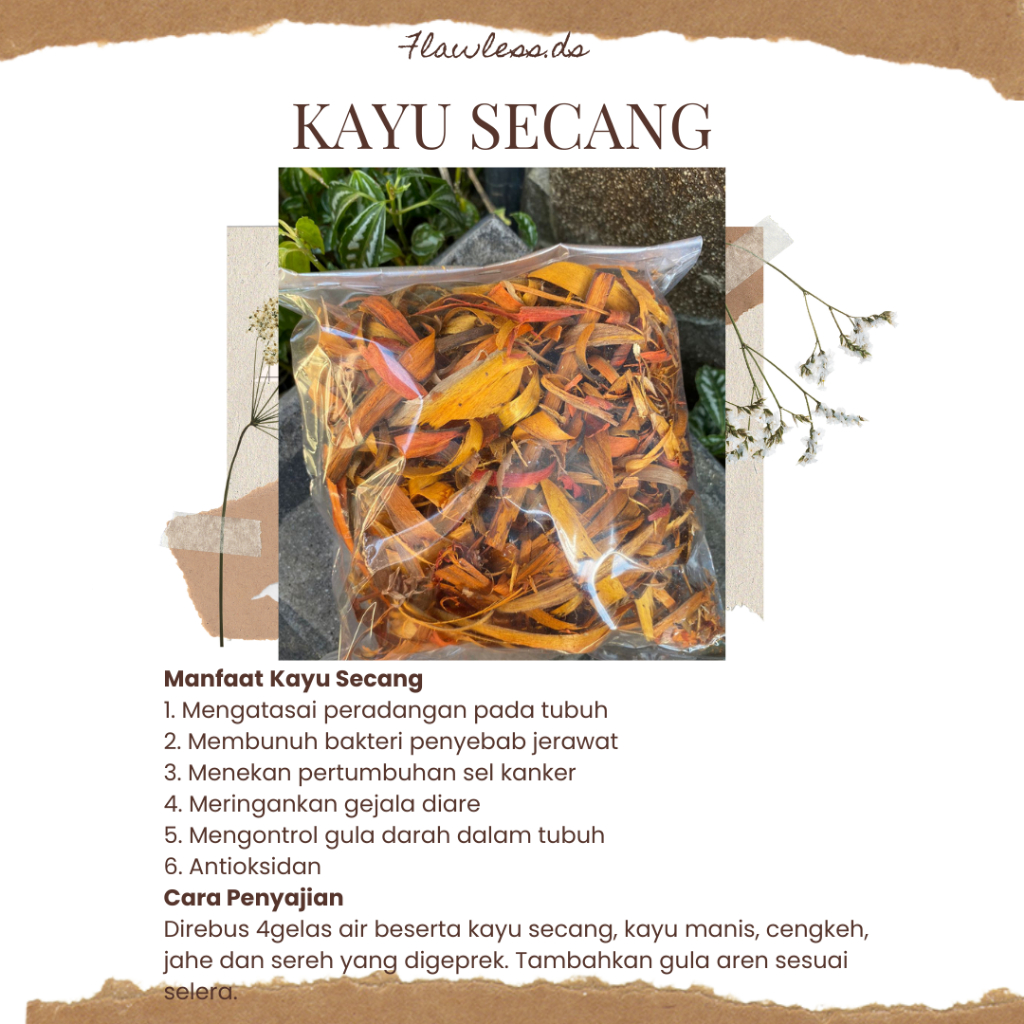 

Kayu Secang 50gr