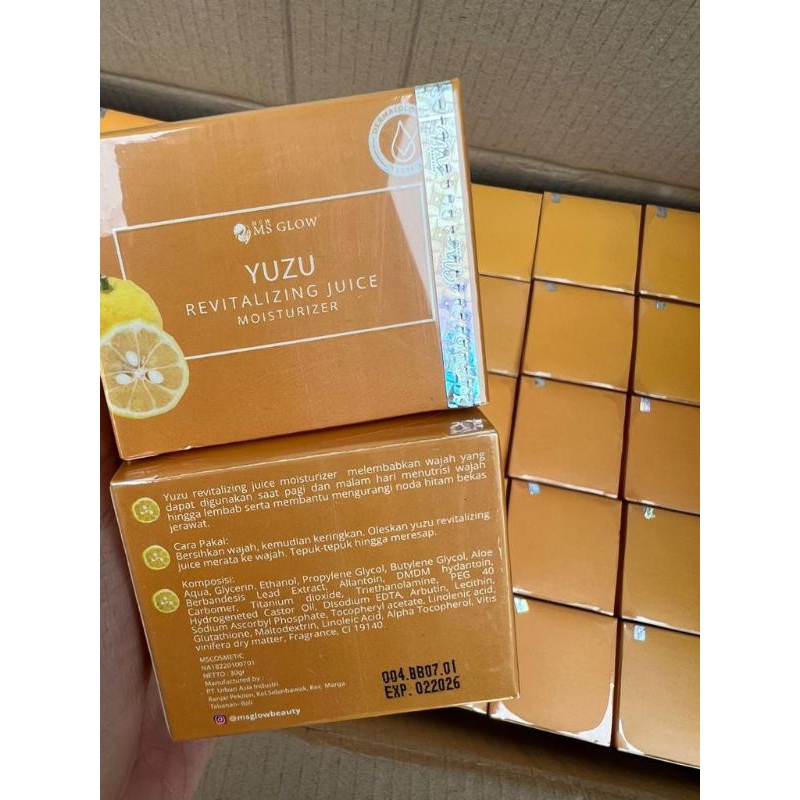 YUZU MOISTURIZER MS GLOW
