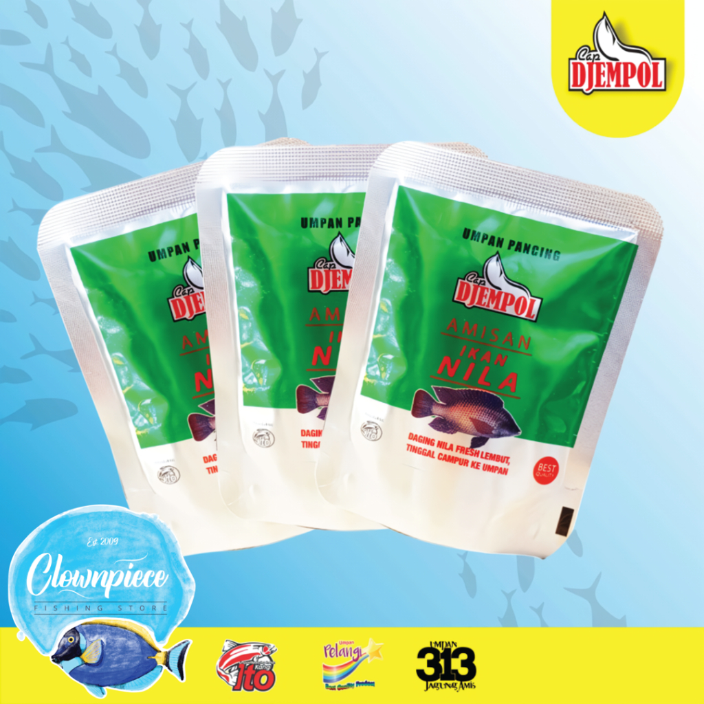DJEMPOL AMISAN / UMPAN DJEMPOL AMISAN / UMPAN IKAN DJEMPOL AMISAN / UMPAN BASAH DJEMPOL AMISAN