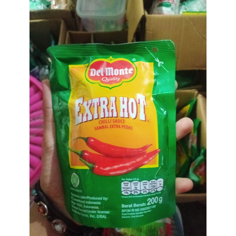 

Delmonte Quality - SAUS EXTRA HOT || Saus Steak - Saus Sosis