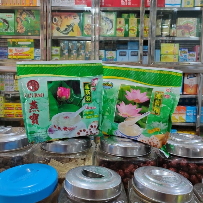 

YANBAO | MONSTA Lotus Root Powder Tepung Akar Teratai - Minuman Herbal Asam Lambung Gerd