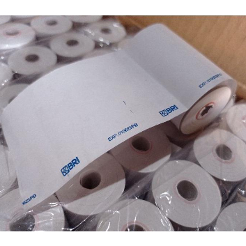 

ღ GROSIR Kertas Struk kasir Thermal Logo BRI 57x30 / 58x30 Untuk printer Bluetooth EDC BriLink SPBU