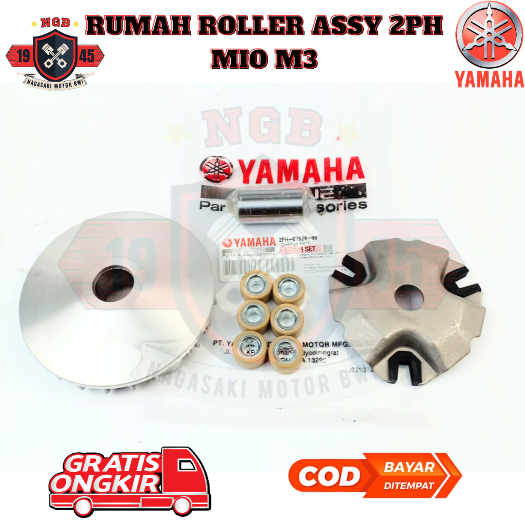 rumah roller mio m3 - roller mio m3 - rumah roller mio m3 125 original premium 2PH - rumah roller mi