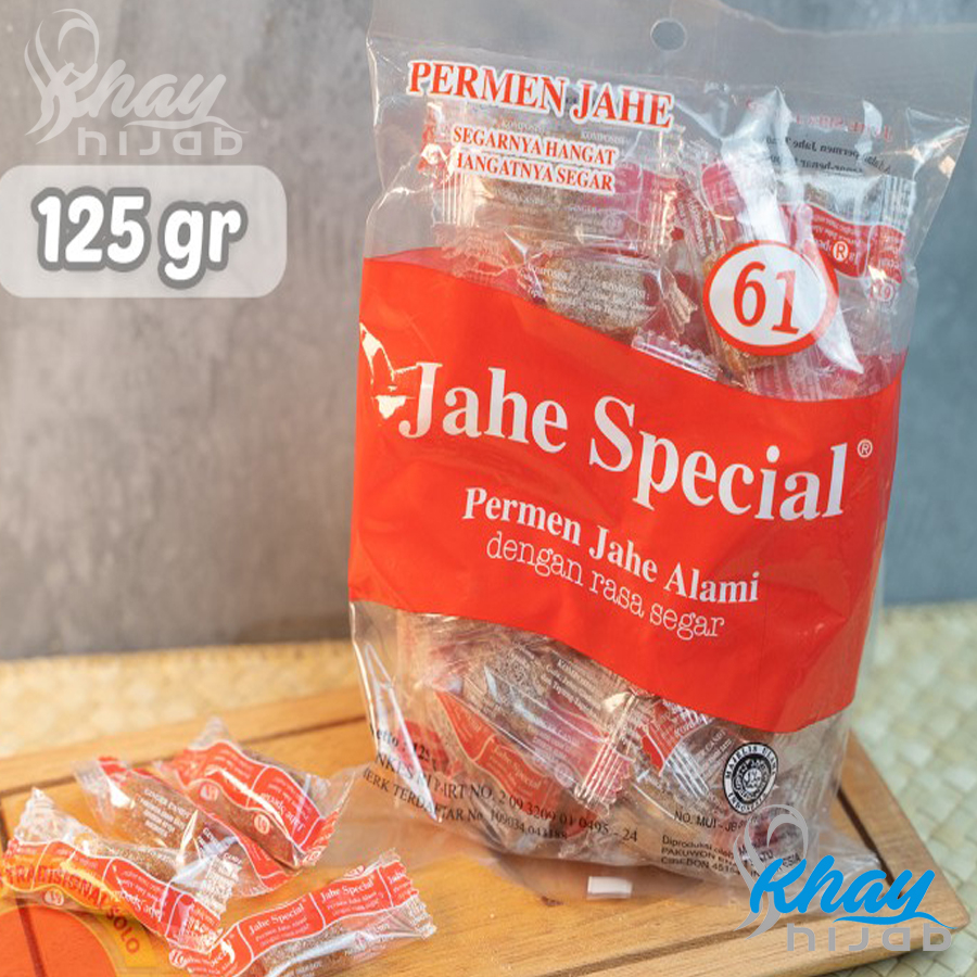 Permen Jahe Alami Special 61 Dengan Rasa Segar