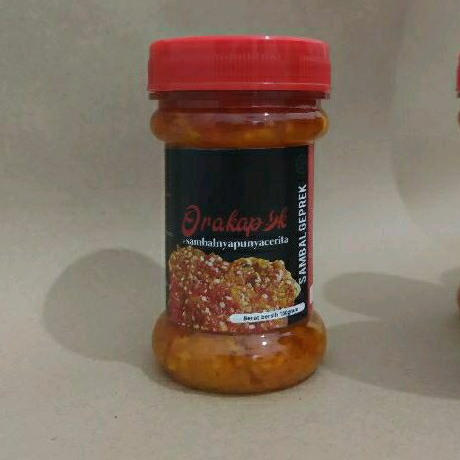 

Sambal geprek homemade