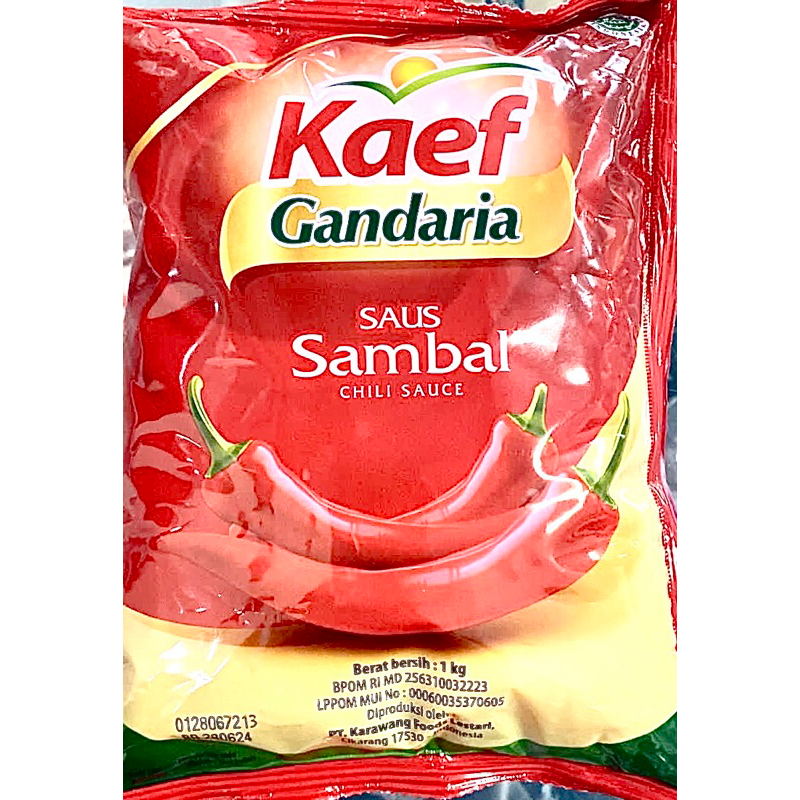 

Kaef Gandaria Saus Sambal 1kg