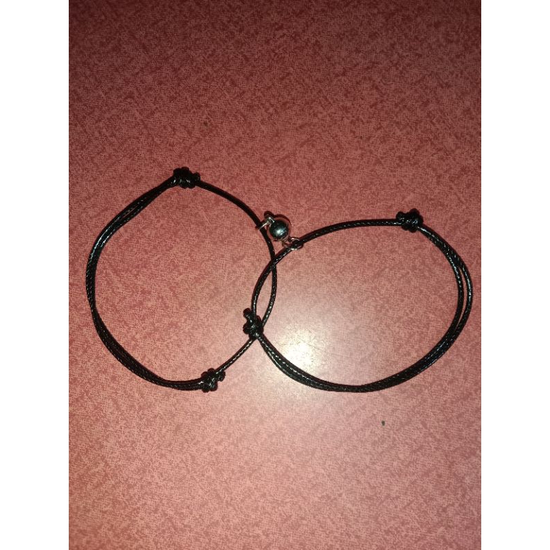 GELANG HITAM POLOS/GELANG PERSAHABATAN/GELANG KOREA/GELANG COUPLE