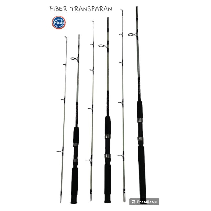 Joran Kaizen Gorau Fiber 150/165/180cm Fiber Transparan Marit Fuji