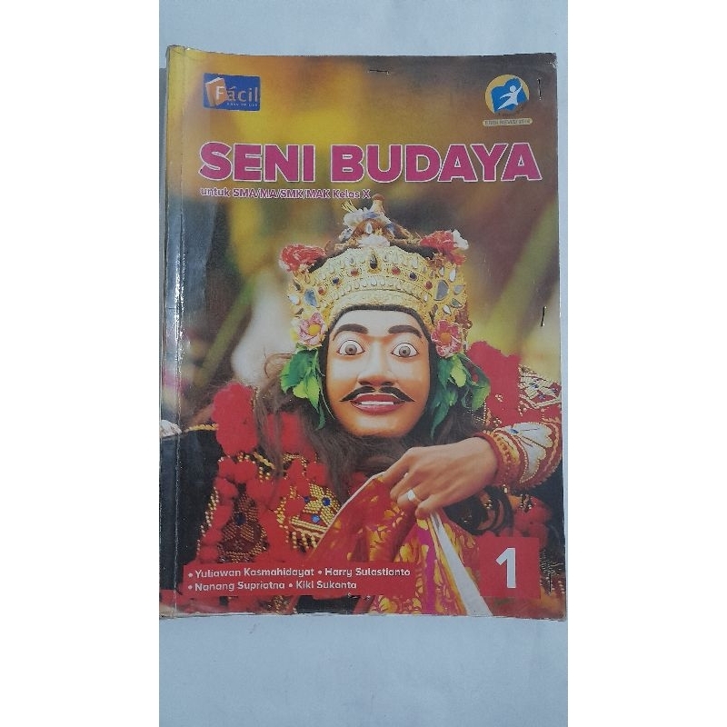 

Buku Seni Budaya SMA Kelas 10 Facil