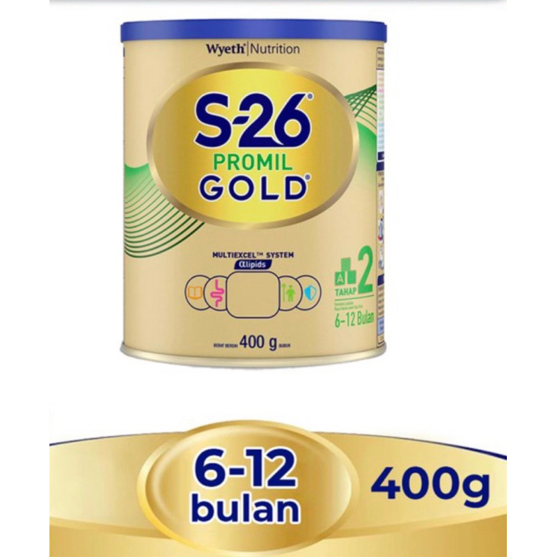 S-26 PROMIL GOLD TAHAP 2 400gr / 900gr S26