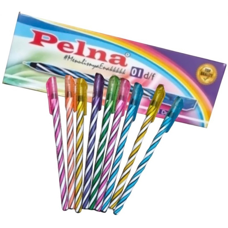 

Pelna pena pelangi pena lilin warna hitam 1 kotak / 12 lusin