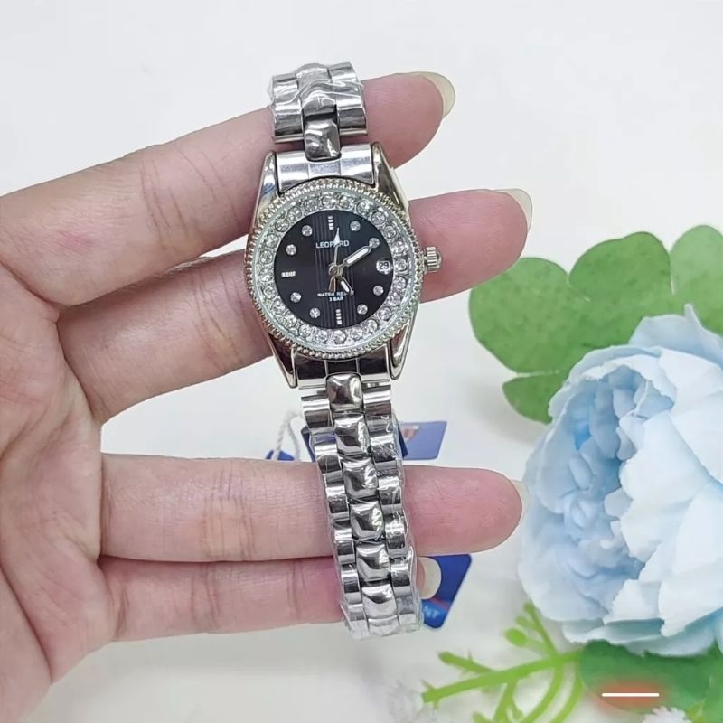 SS.id READY JAM TANGAN WANITA TERBARU/ JAM TANGAN WANITA LEOPARD MATA.