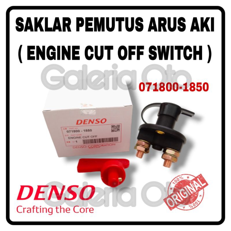 Saklar / Switch Pemutus Arus Aki DENSO - ENGINE CUT OFF DENSO ORIGINAL HIGH QUALITY
