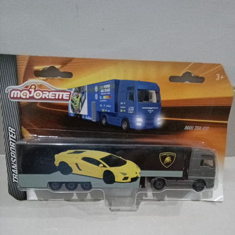 man tga xxl majorette lamborghini racing transporter
