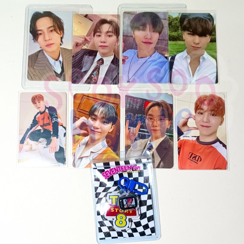 pc seventeen joshua shua seungkwan kwan mingyu dino FML reg b faded mono kantor joeun beatroad fs BS