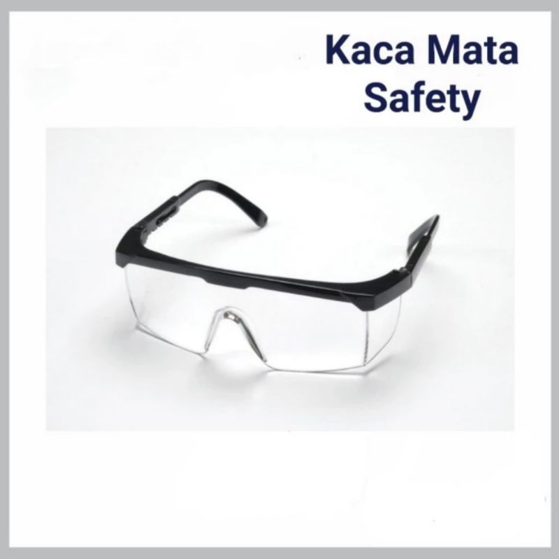 Kacamata Safety Bening / Kacamata Lab / Kacamata Las Bening
