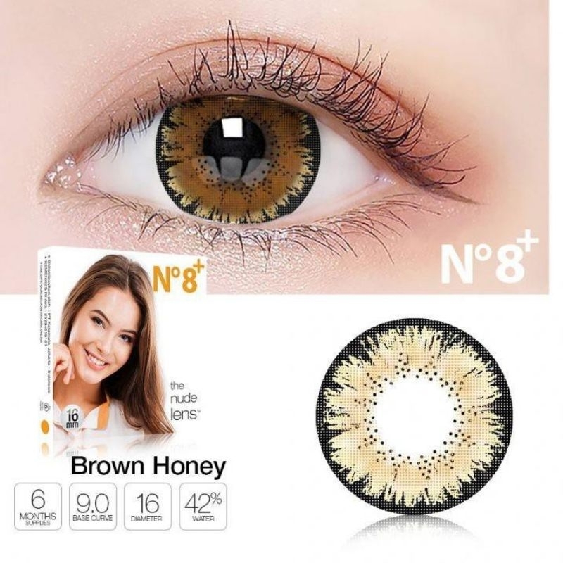 Softlens baby ice no 8 no 8+ v1 xpose babe dubai kpop