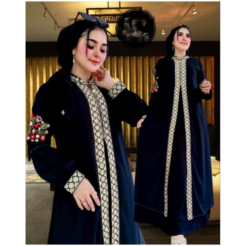 Busui Abaya Turkey Premium Mouza Warna