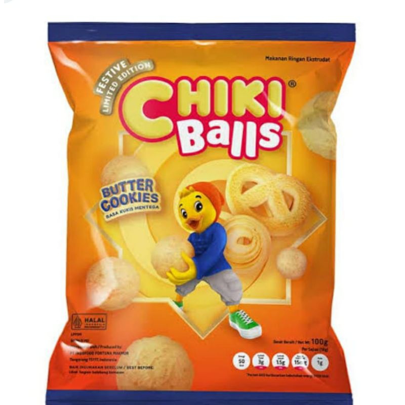 

cemilan chiki balls butter cookies