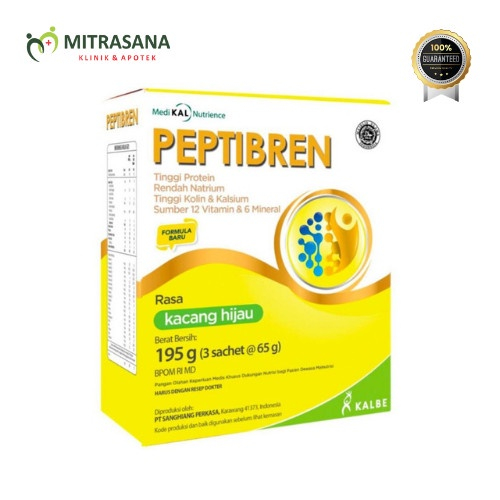 

Bundle 24 Box Peptibren Kacang Hijau Vanila - Nutrisi Kesehatan Saraf