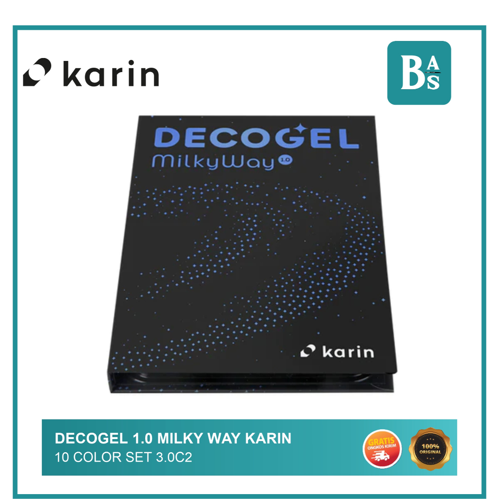 

Decogel 1.0 Milky Way Karin 10 Color Set 3.0C2