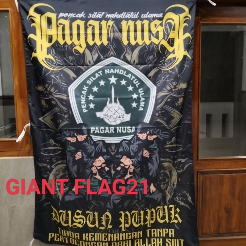 Bendera full Printing PAGAR NUSA