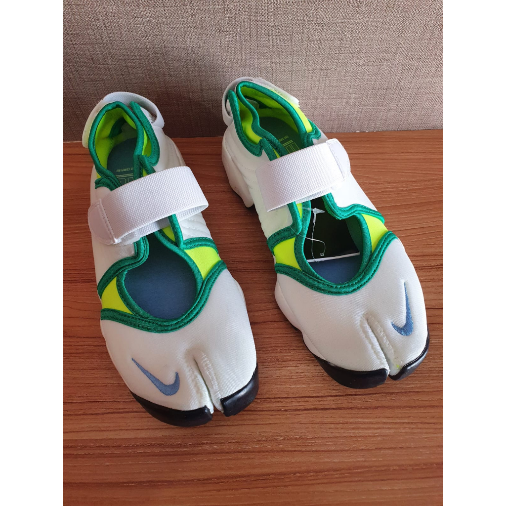 Sepatu branded air rift breath shoes barely green white