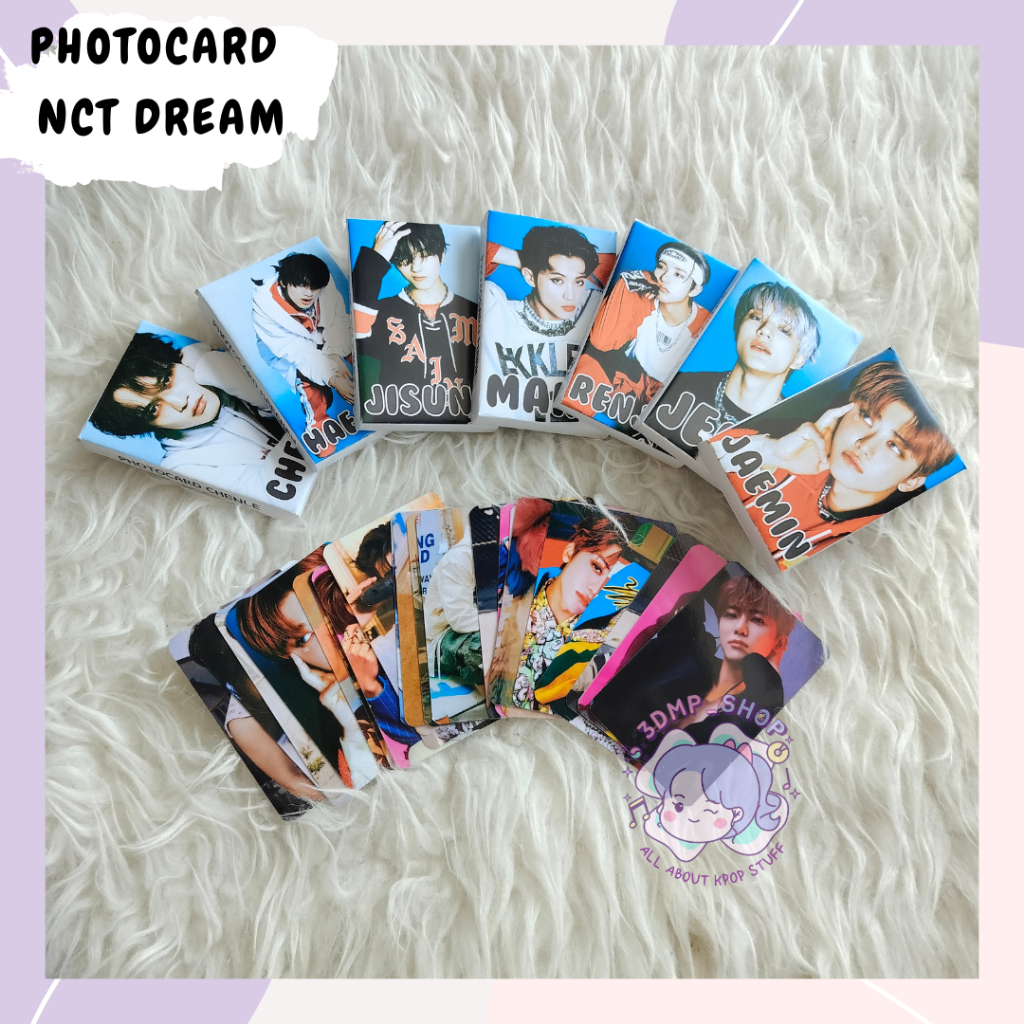 [25 lembar] photocard lomo photo card lomocard NCT DREAM member