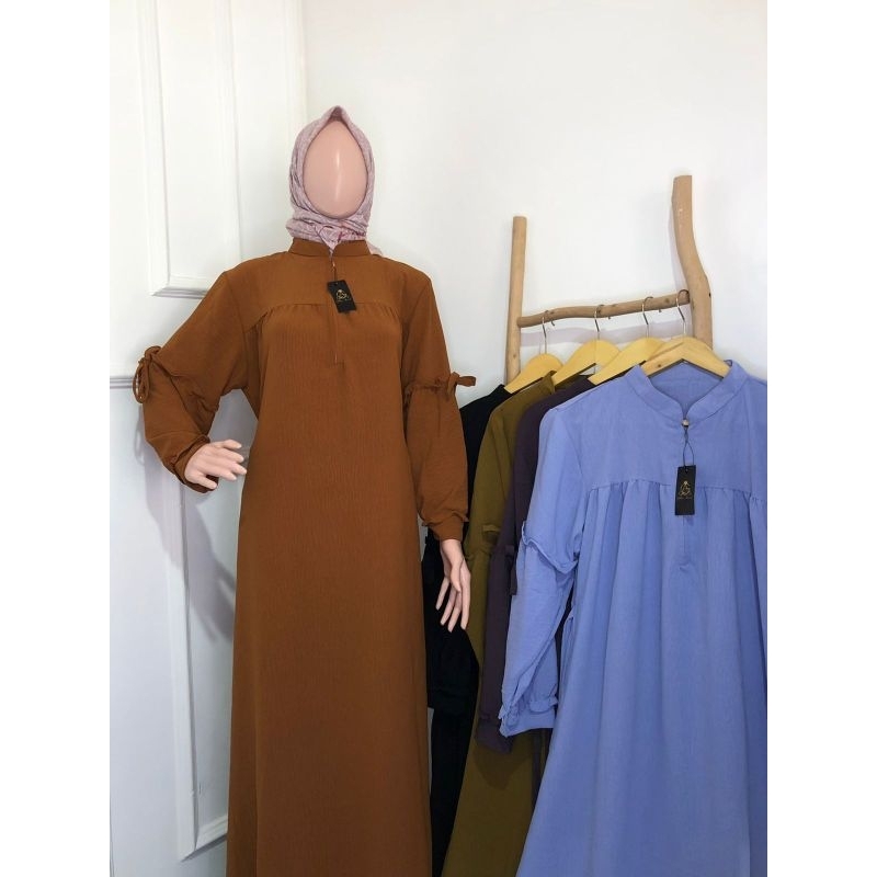 GAMIS AMARA | Gamis crinkle airflow | Gamis terbaru | Baju muslim