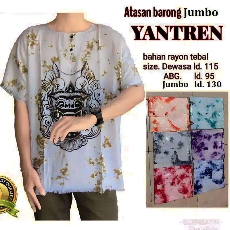 baju barong bali dewasa / baju barong bali pria dan wanita