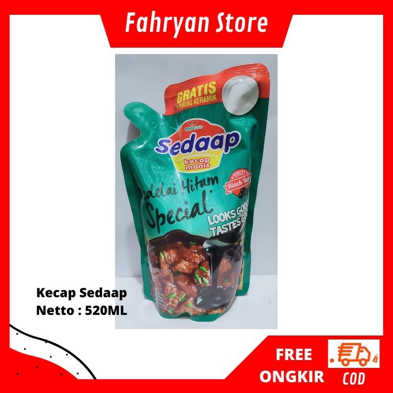 

Sedaap Kecap Pouch Refill 520ml